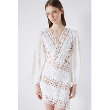 Rochie scurta cu decolteu in V
