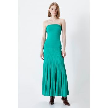 Rochie tricotata fara maneci