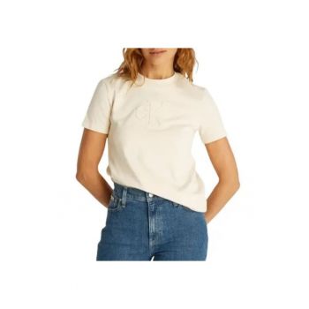 Tricou  CK APPLIQUE REGULAR TEE-J20J225256-AEA