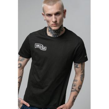 Tricou cu imprimeu pe partea din spate