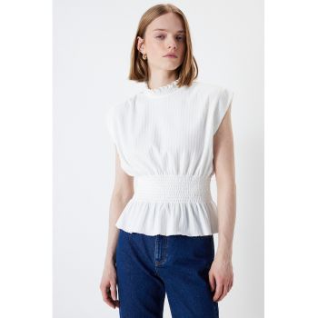 Tricou cu talie elastica