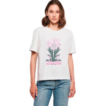 Tricou unisex lejer cu imprimeu grafic