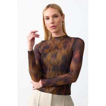 Bluza tie-dye cu maneci lungi