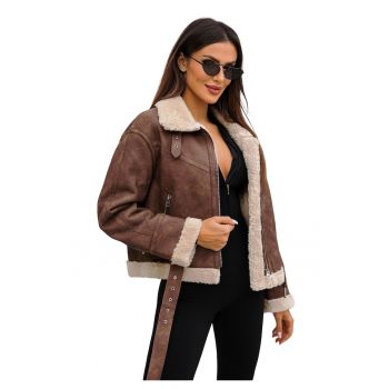 Geaca de piele pentru femei  O/81331