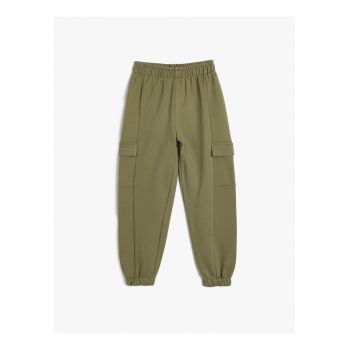 Pantaloni cargo cu buzunare multiple