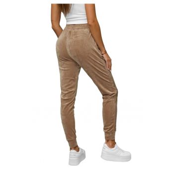 Pantaloni de trening din catifea femei  JS/8K1532