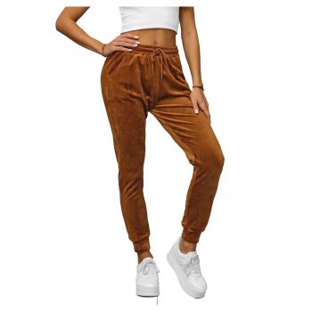 Pantaloni de trening din catifea femei  JS/8K1532