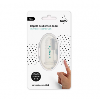 Periuta de dinti din silicon pentru folosire pe deget