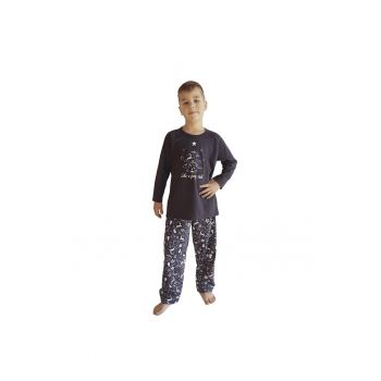 Pijama baieti din bumbac Christmas PCI03