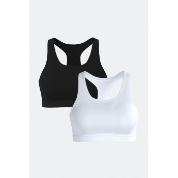 Set de bustiere cu decupaj pe partea din spate - 2 Piese
