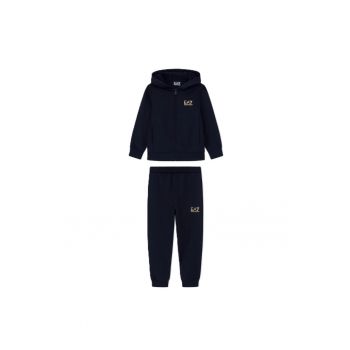 Trening  BOY T-SUIT HOODIE FZ CH COFT-7B000031-AF10380-MC025