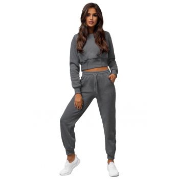 Trening dama doua piese antracit  JS/8C78/5Z
