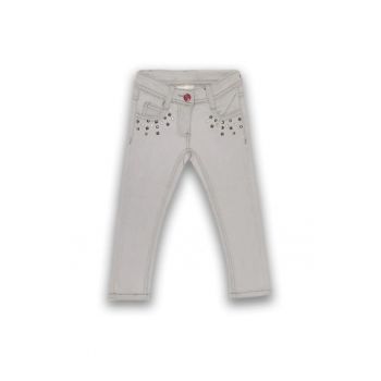 Blugi cu strasuri -  pentru fetite - 33842