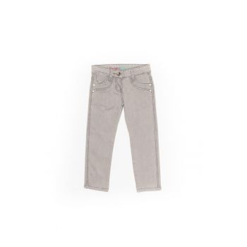Blugi fetite -  cu nasture - 41442