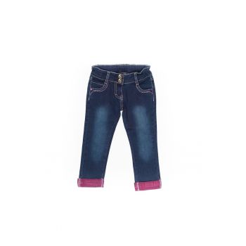 Blugi fetite -  cu strasuri - 20842