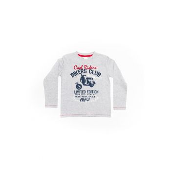 Bluza baietei - Bikers Club - 20730 - Gri -
