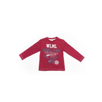 Bluza baietei - Wooloo Mooloo - Challenge - visinie - 46730-2 - Visiniu