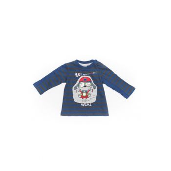 Bluza  cu dungi - 21540 - Albastru