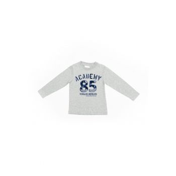 Bluza cu imprimeu - Academy - baieti - 34720 - Gri -