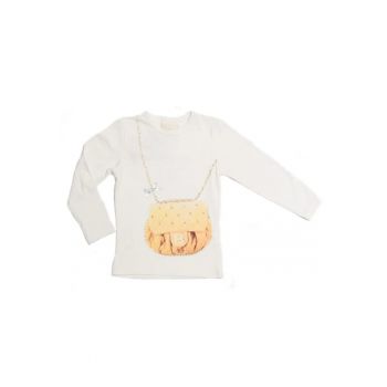 Bluza cu imprimeu gentuta - fete -  10830