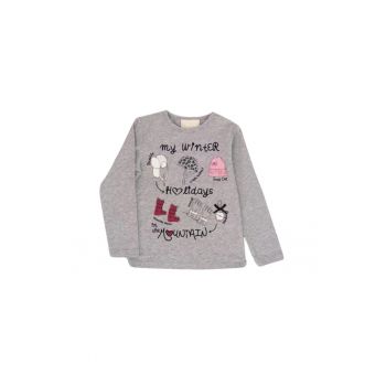 Bluza cu imprimeu My Winter -  fete - 40830