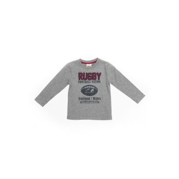 Bluza din bumbac - cu imprimeu - baieti - 45730