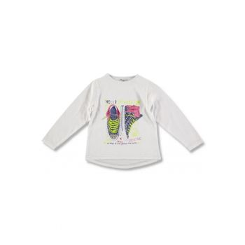 Bluza din bumbac - fete -  Positive - 12870