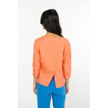 Bluza din lyocell cu maneci 3/4 Yvonne