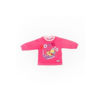 Bluza fete cu imprimeu - JF1145 - Roz -