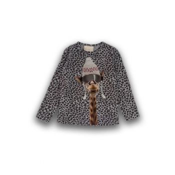 Bluza leopard -  Giraffe - din bumbac - 41830