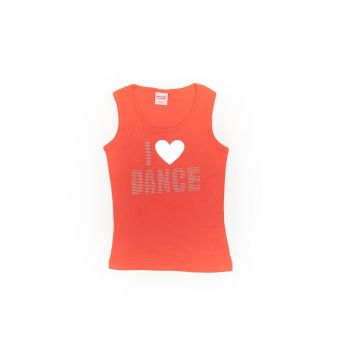 Bluza - tip maiou - fete - TVK8450 - Rosu -