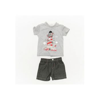 Compleu cu pantaloni scurti -  Lighhouse - 32045 - Gri -