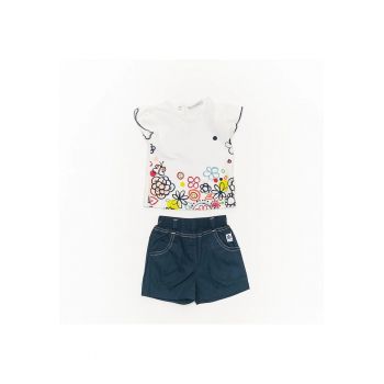Compleu fetite -  cu pantaloni scurti - 30225