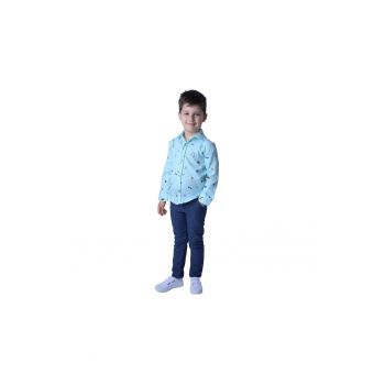 Compleu -  pentru baieti - cu pantaloni lungi - 2 Piese - MG-3034 - Verde -