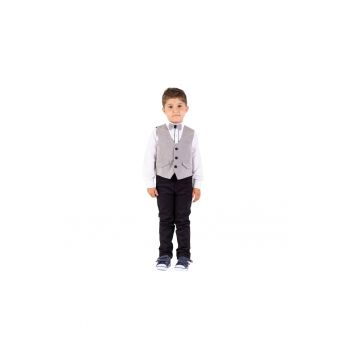 Costum elegant - baieti -  cu Vesta - 4 Piese - MY-5106