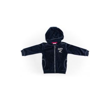 Hanorac - fete -  cu gluga - 30825-2 - Bleumarin -