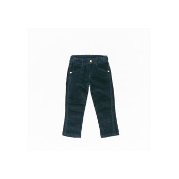 Pantaloni lungi fetite -  12812 - Bleumarin -