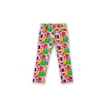 Pantaloni lungi inflorati -  fetite - 36432 - Multicolor -
