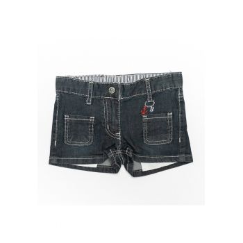 Pantaloni scurti de blugi -  cu buzunare - 28432