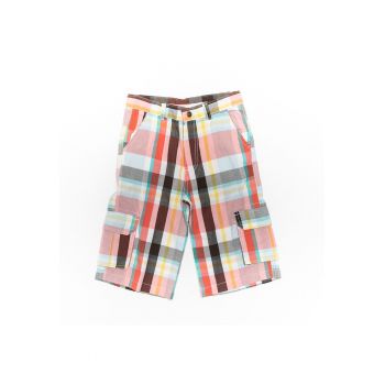 Pantaloni scurti in carouri - baieti - 30312 - Multicolor -