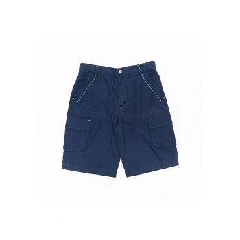 Pantaloni scurti - Wooloo Mooloo - din bumbac - 51342-2 - Bleumarin -