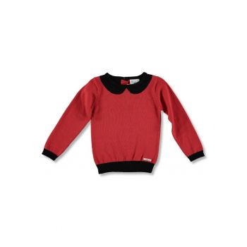 Pulover fetite - cu guler rotund -  51877