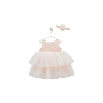 Rochita Eleganta cu Tulle -  Bentita Asortata - ELB7899
