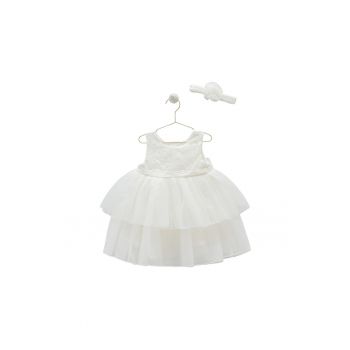 Rochita Eleganta cu Tulle -  Bentita Asortata - ELB7899