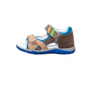 Sandale Baieti -  Inchise la Spate - din Piele - Maro - K330-4000A - Maro