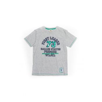 Tricou baieti - First Leader - 50340 - Gri -