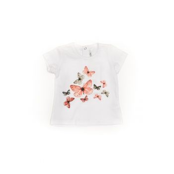 Tricou cu imprimeu fluturasi -  51230