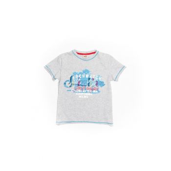 Tricou cu model baieti - din bumbac - 41340