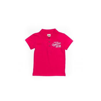 Tricou cu nasturi baieti - din bumbac - 43340-1