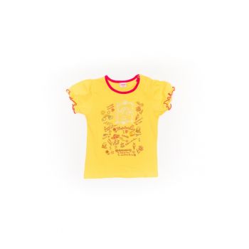 Tricou  - fete  -JTJM1206G  - Galben